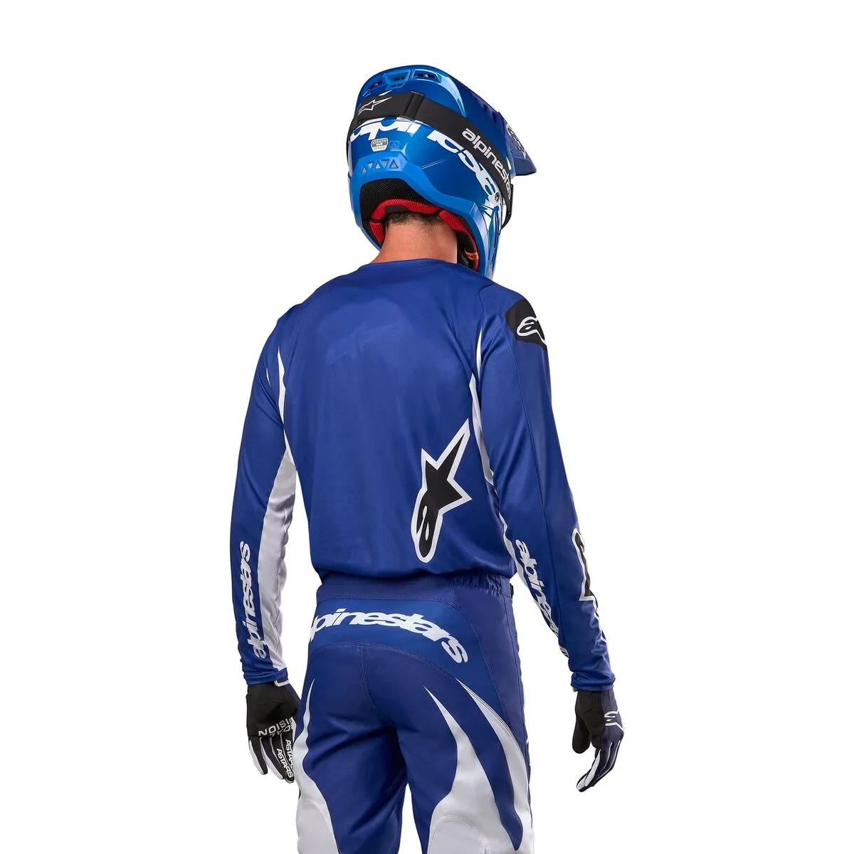 Alpinestars Fluid Lucent Jersey Blue Ray White