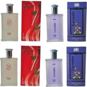 Aone Sweet YA YA and Lavender Perfume 100ml each (pack of 4, 400ml)