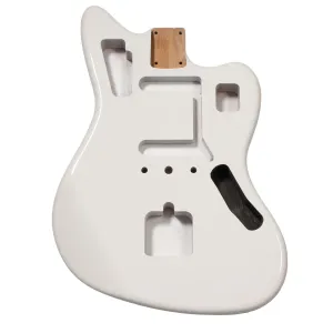 Arctic White Jaguar Compatible Guitar Body