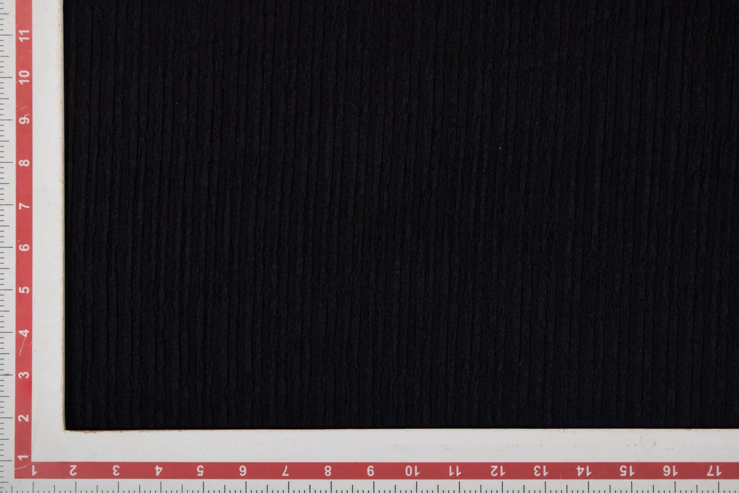 Black Textured Knit Fabric