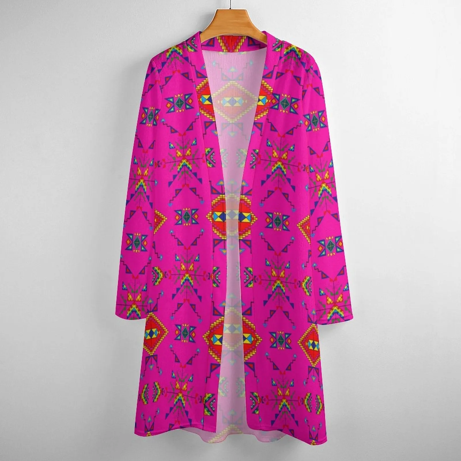 Buffalo Jump Pink Cardigan