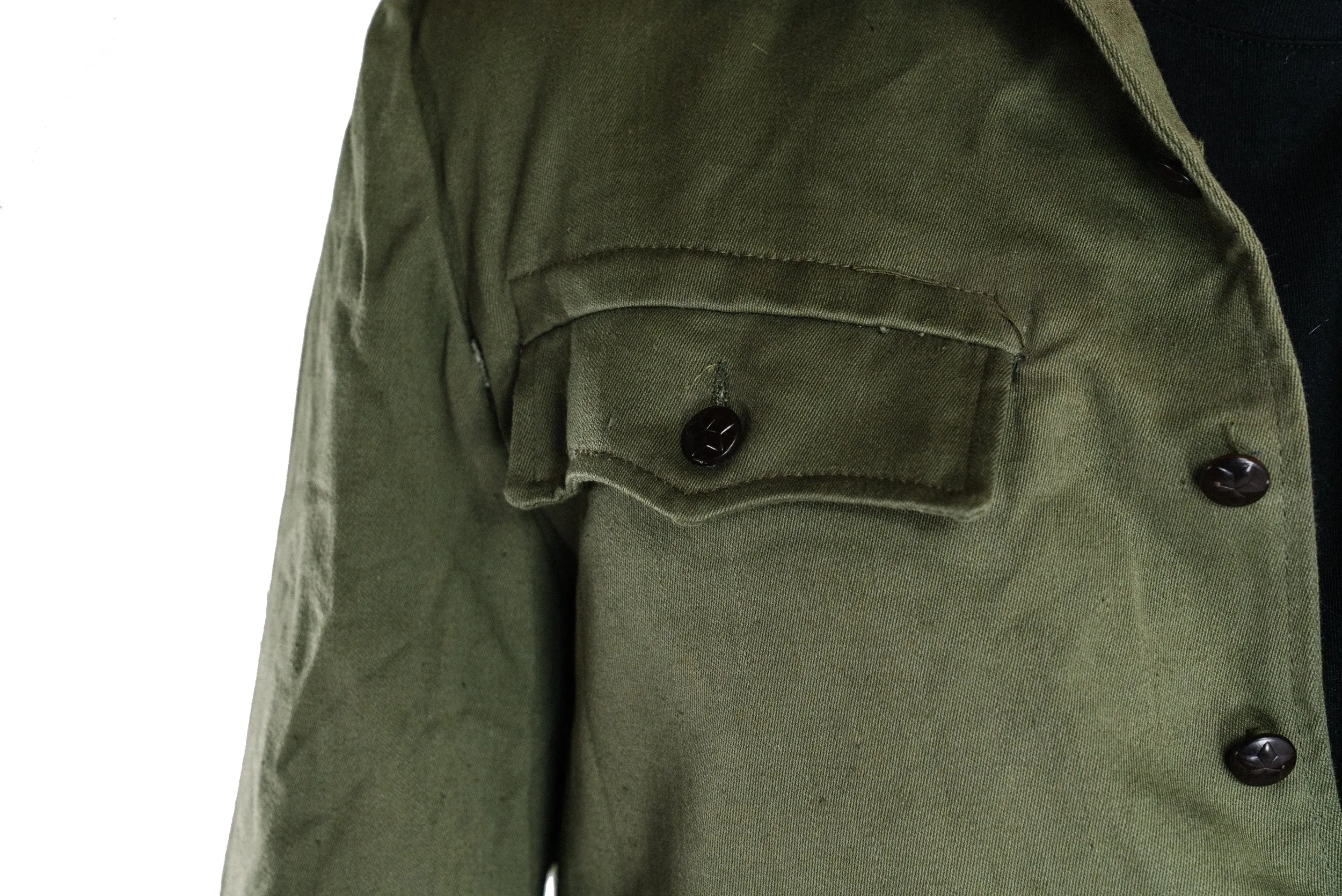 Bulgarian Heavy Duty Olive Green Fatigue Shirt