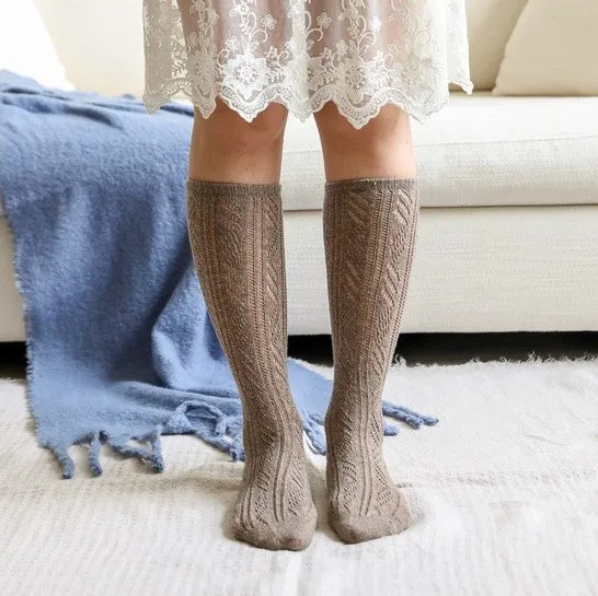 Classic Knit Calf Socks