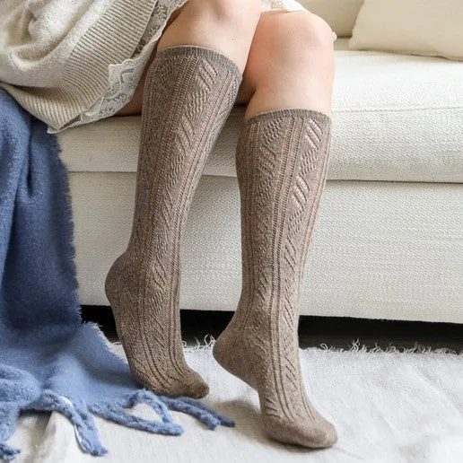 Classic Knit Calf Socks