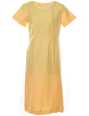 Classic Yellow Dress - L