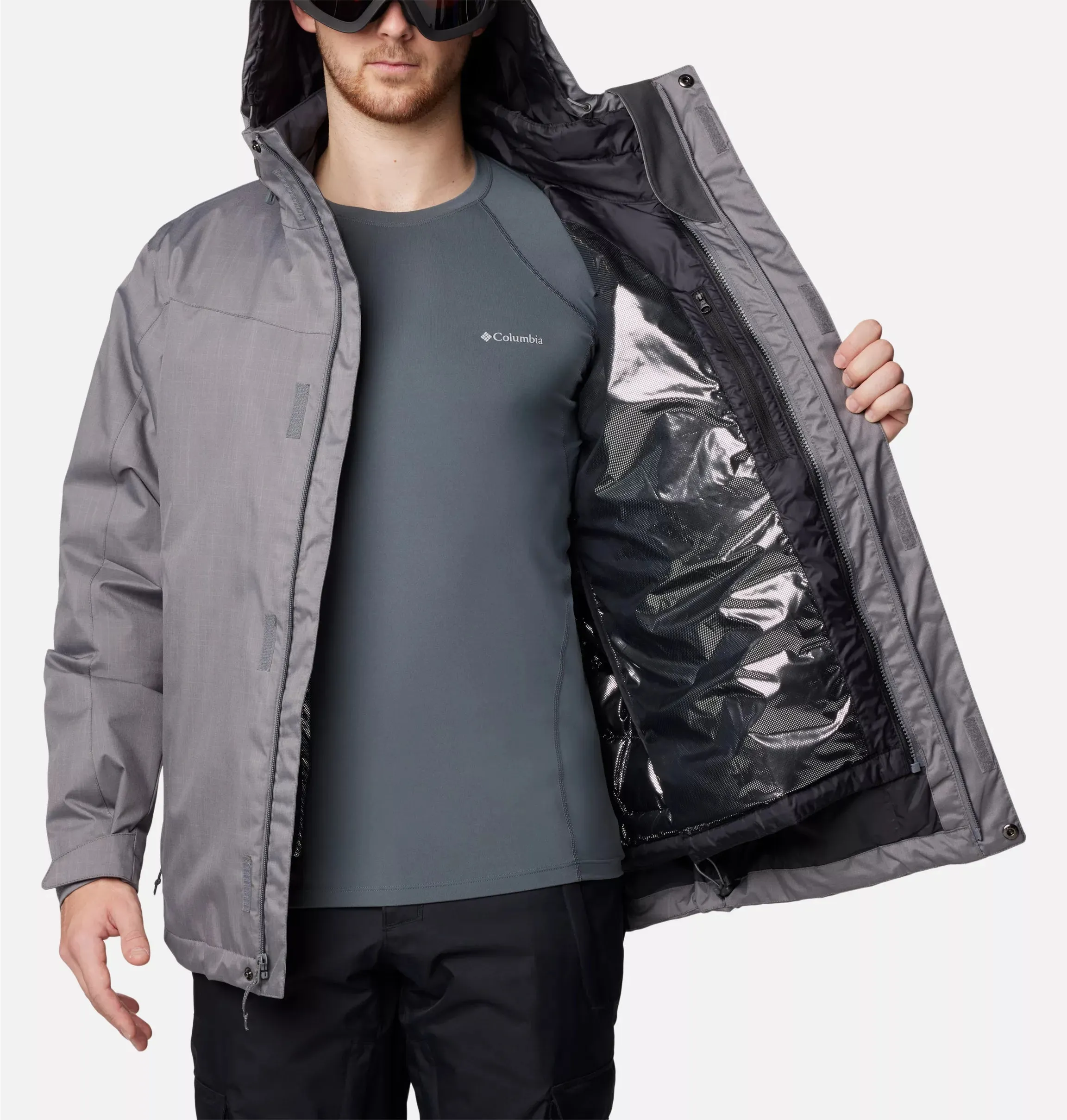 Columbia Men's Whirlibird V Interchange Jacket - City Grey Melange