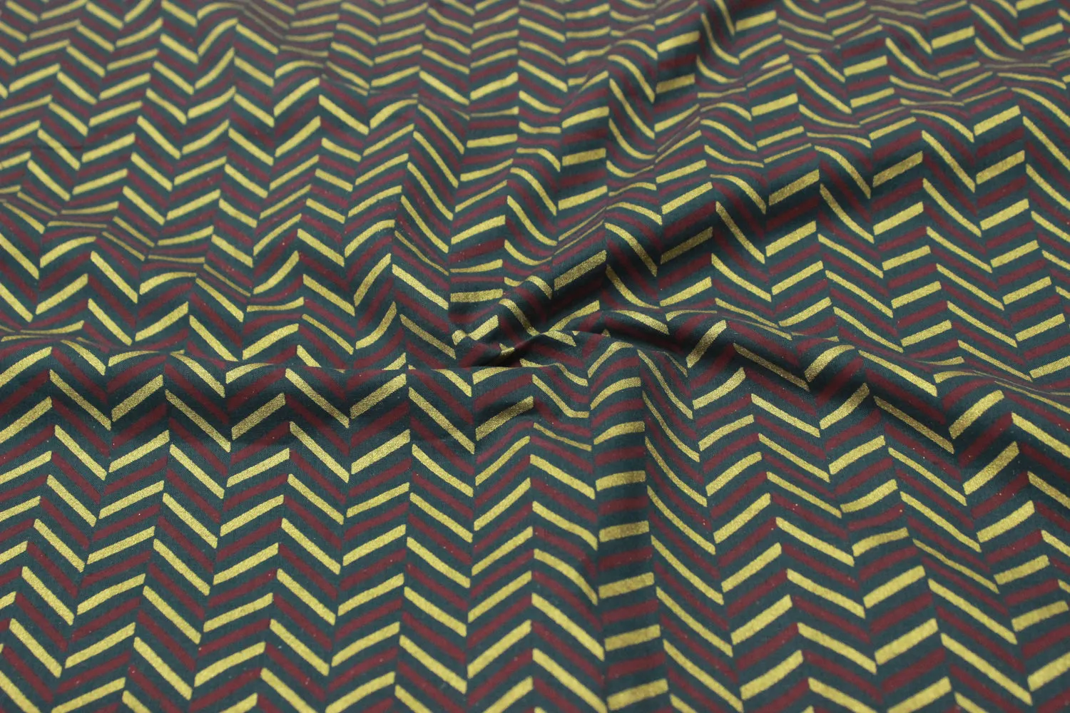 Dark Green Cotton Cambric Fabric