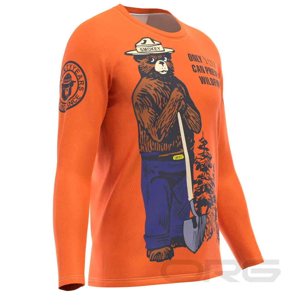 FMR Smokey Bear Long Sleeve Running Shirt