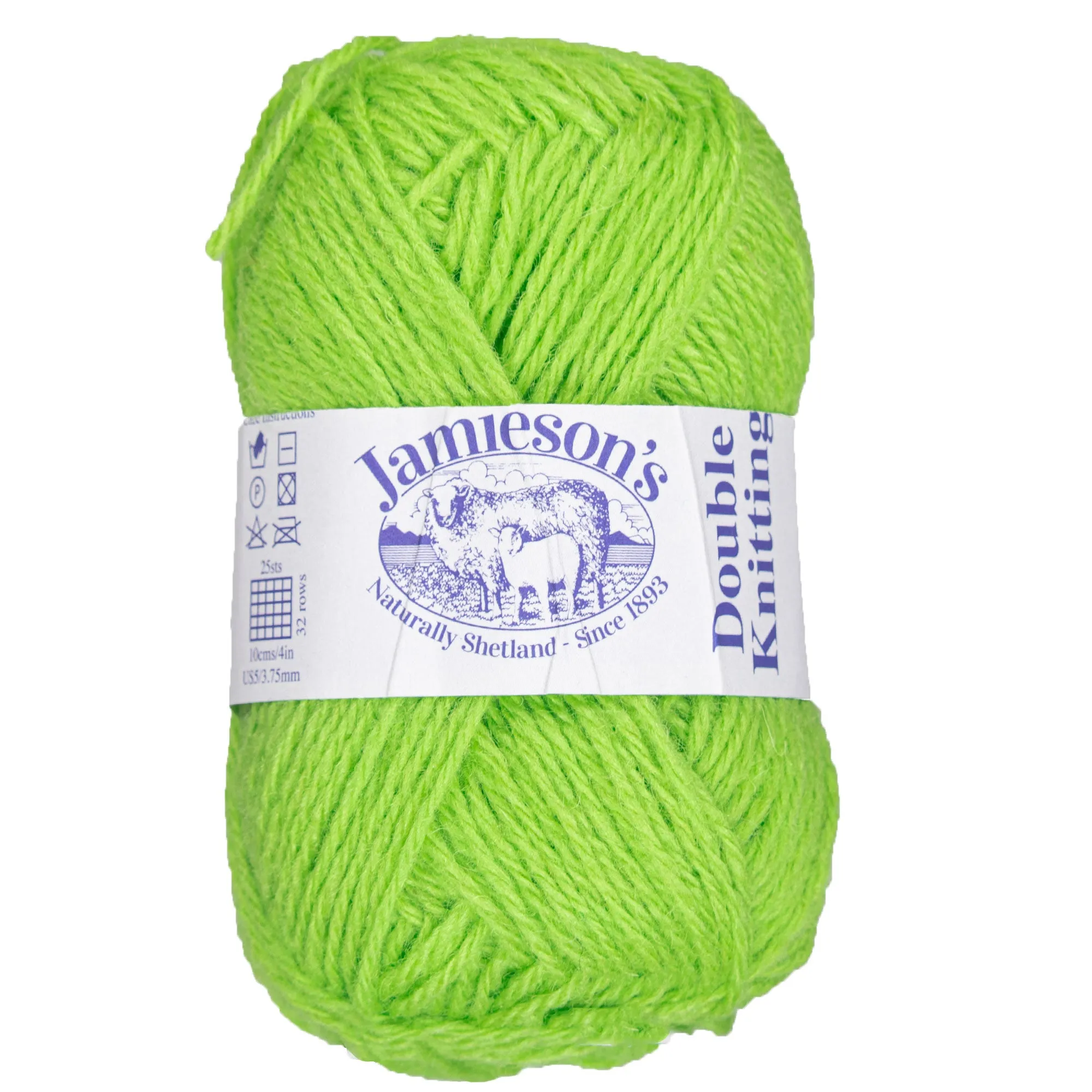 Jamieson's of Shetland Double Knitting Yarn - 780 Lime