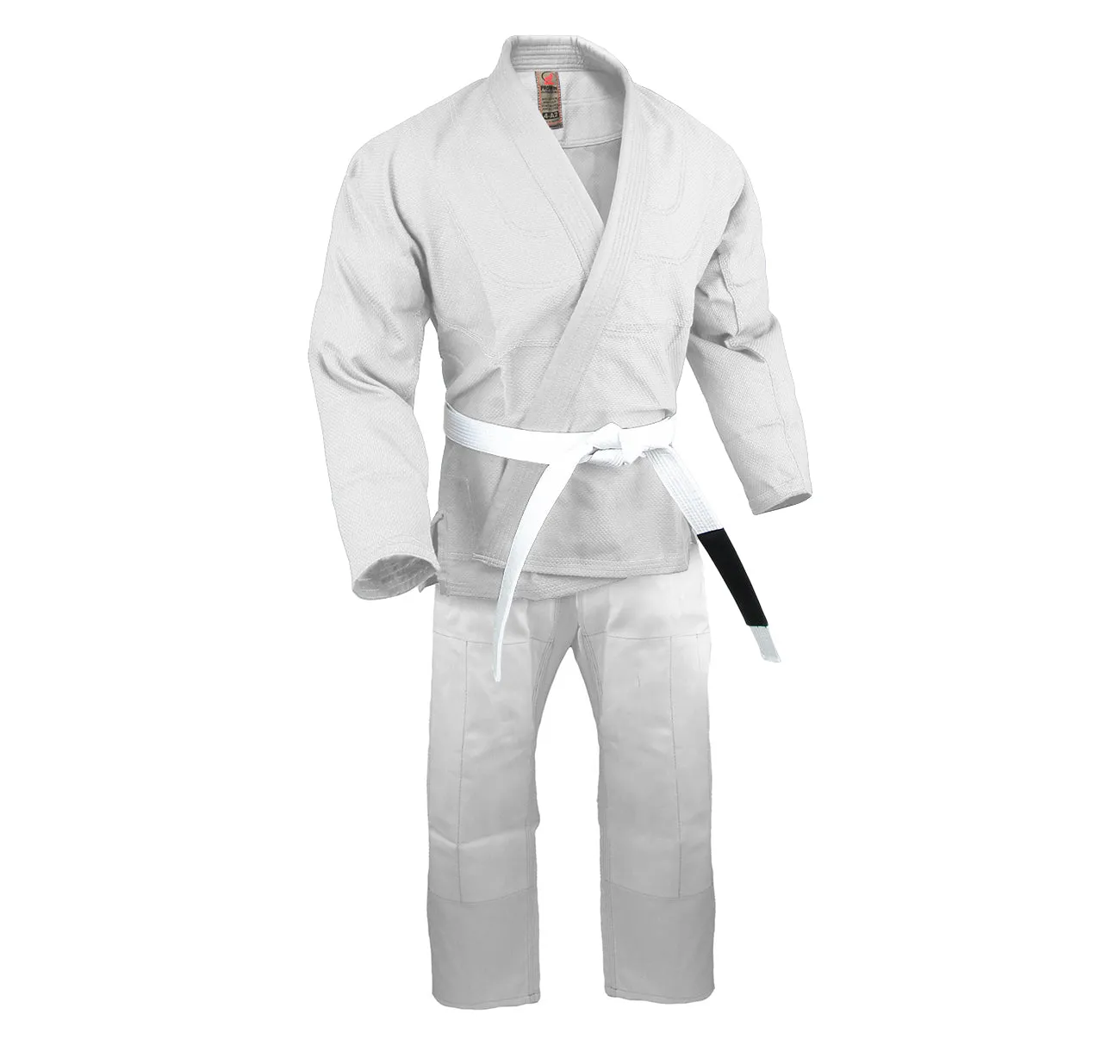 Jiu Jitsu Uniform, Diamond/Double Weave, White