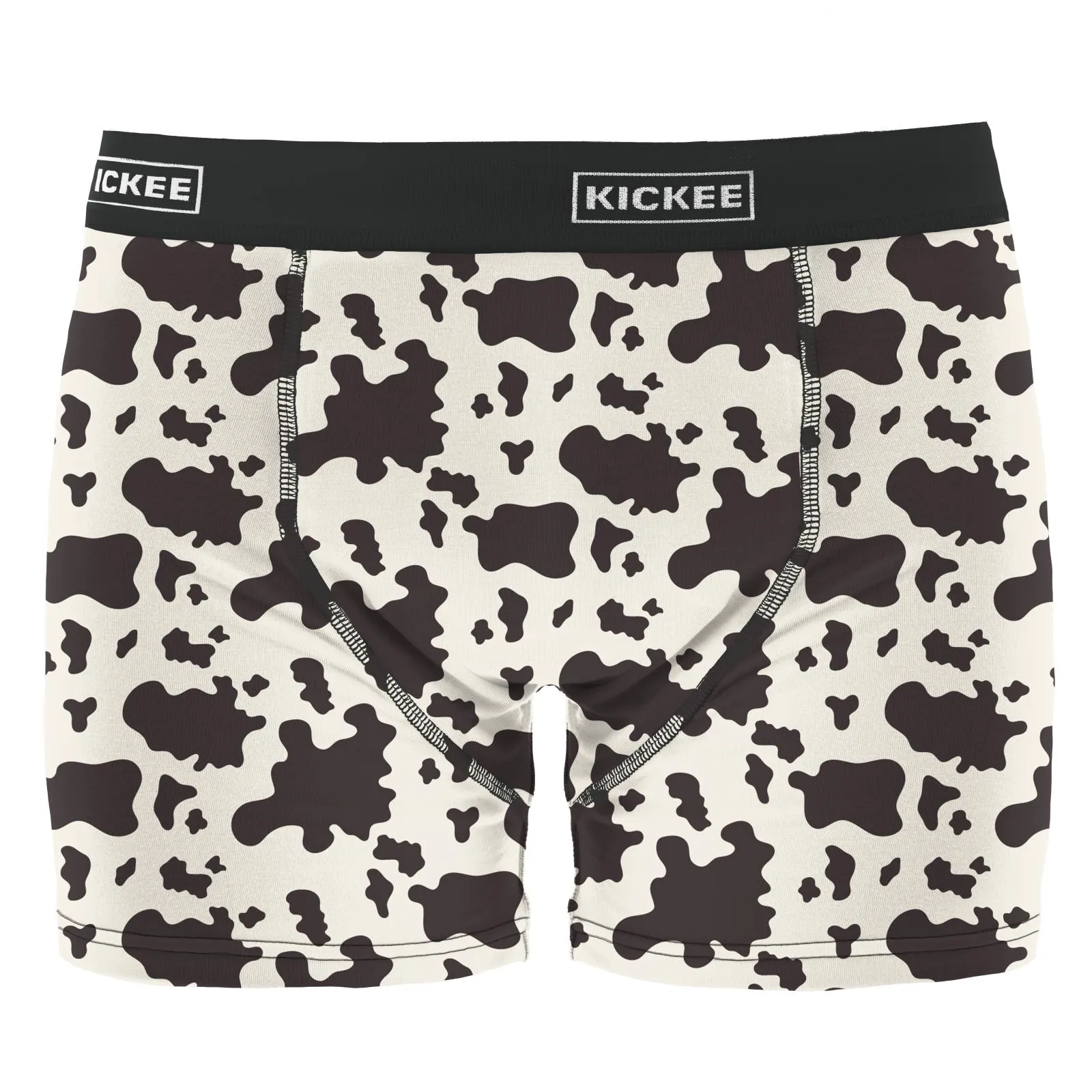 KicKee Pants Cow Print Men's Boxer Brief