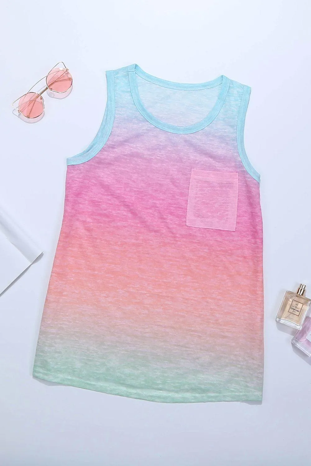 Lightweight Colorful Tank Top