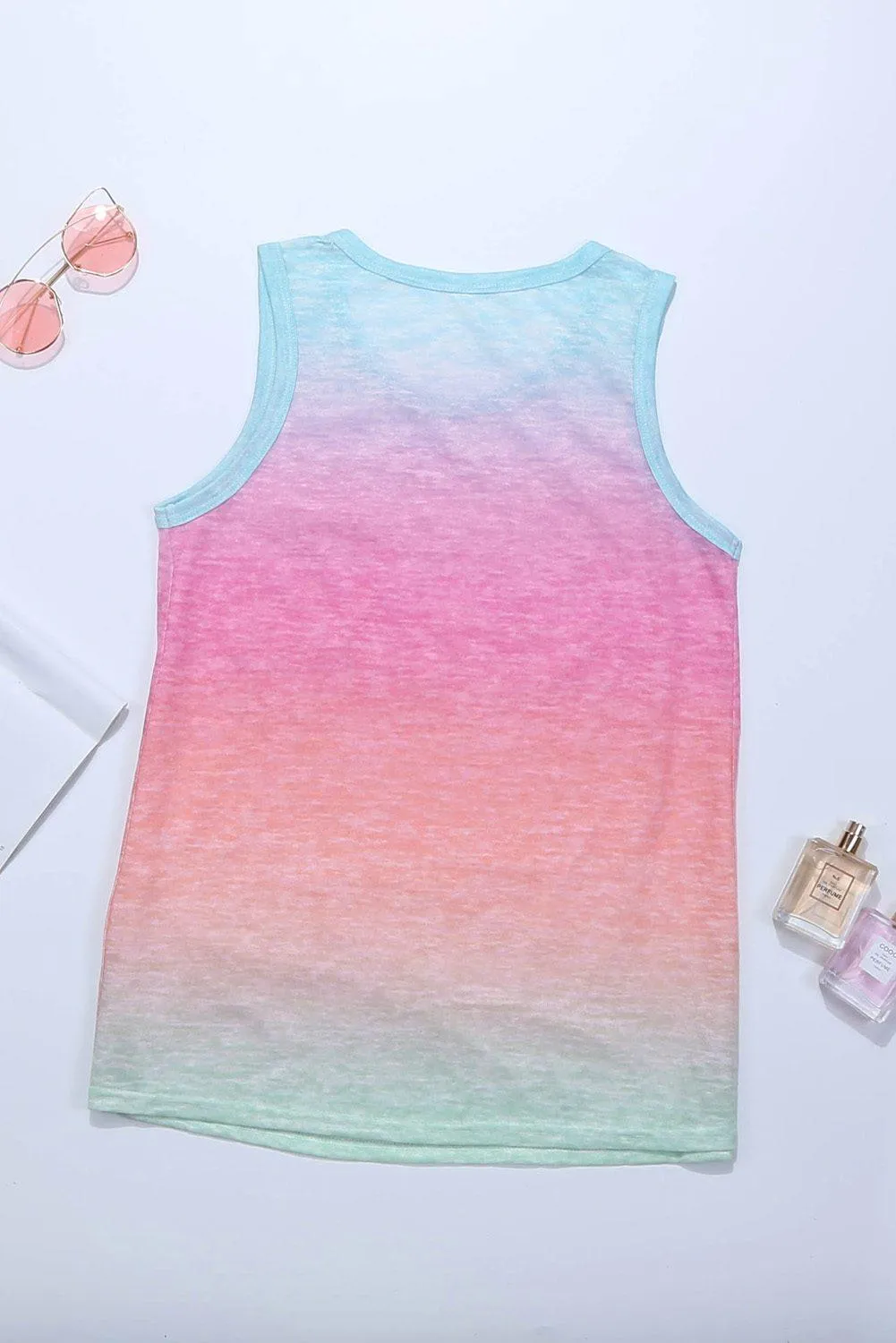 Lightweight Colorful Tank Top