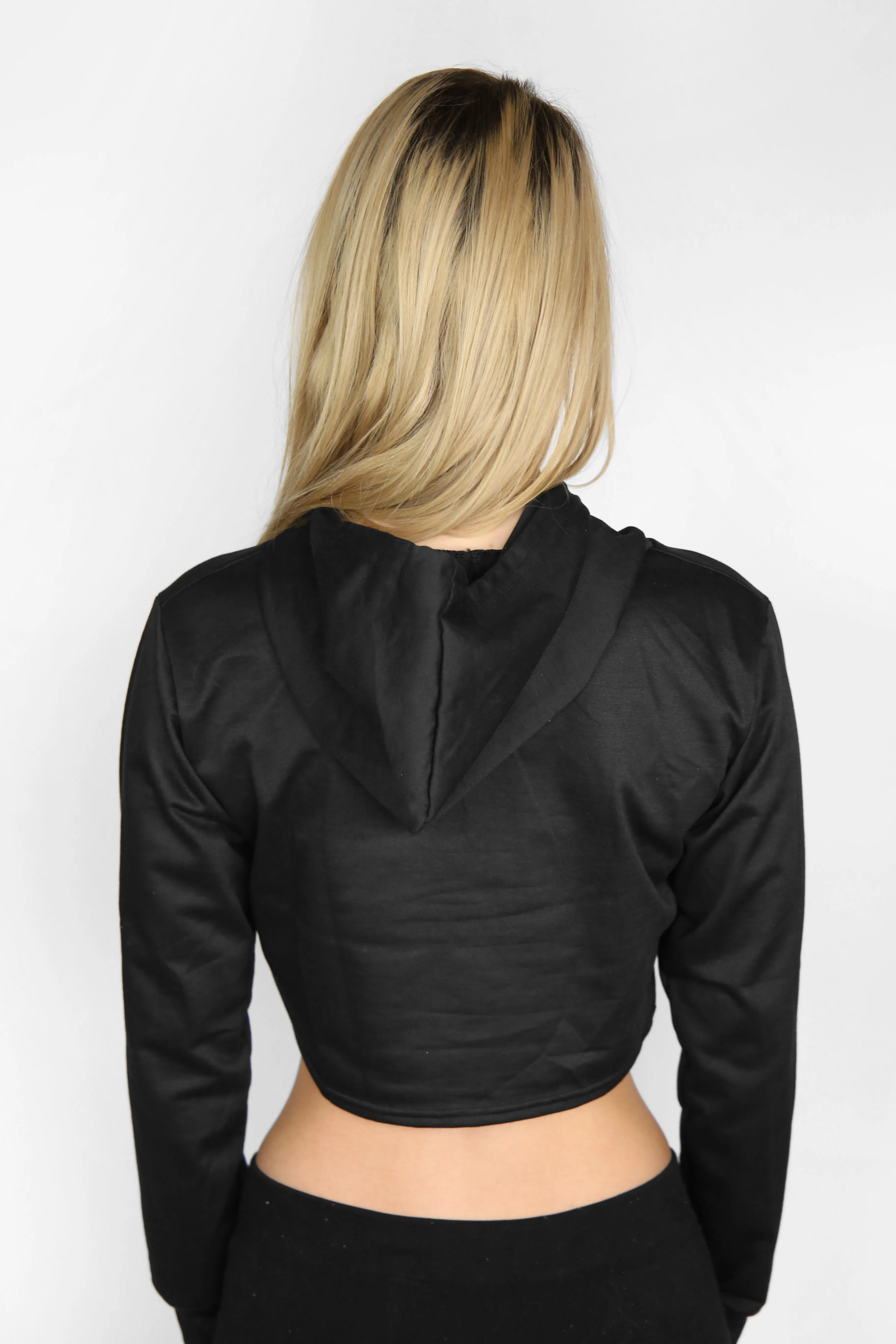 Lightweight Crop Hoodie