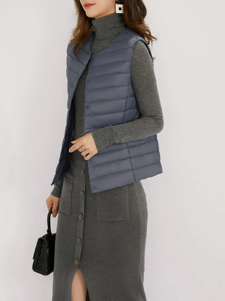 Lightweight Padded Down Vest