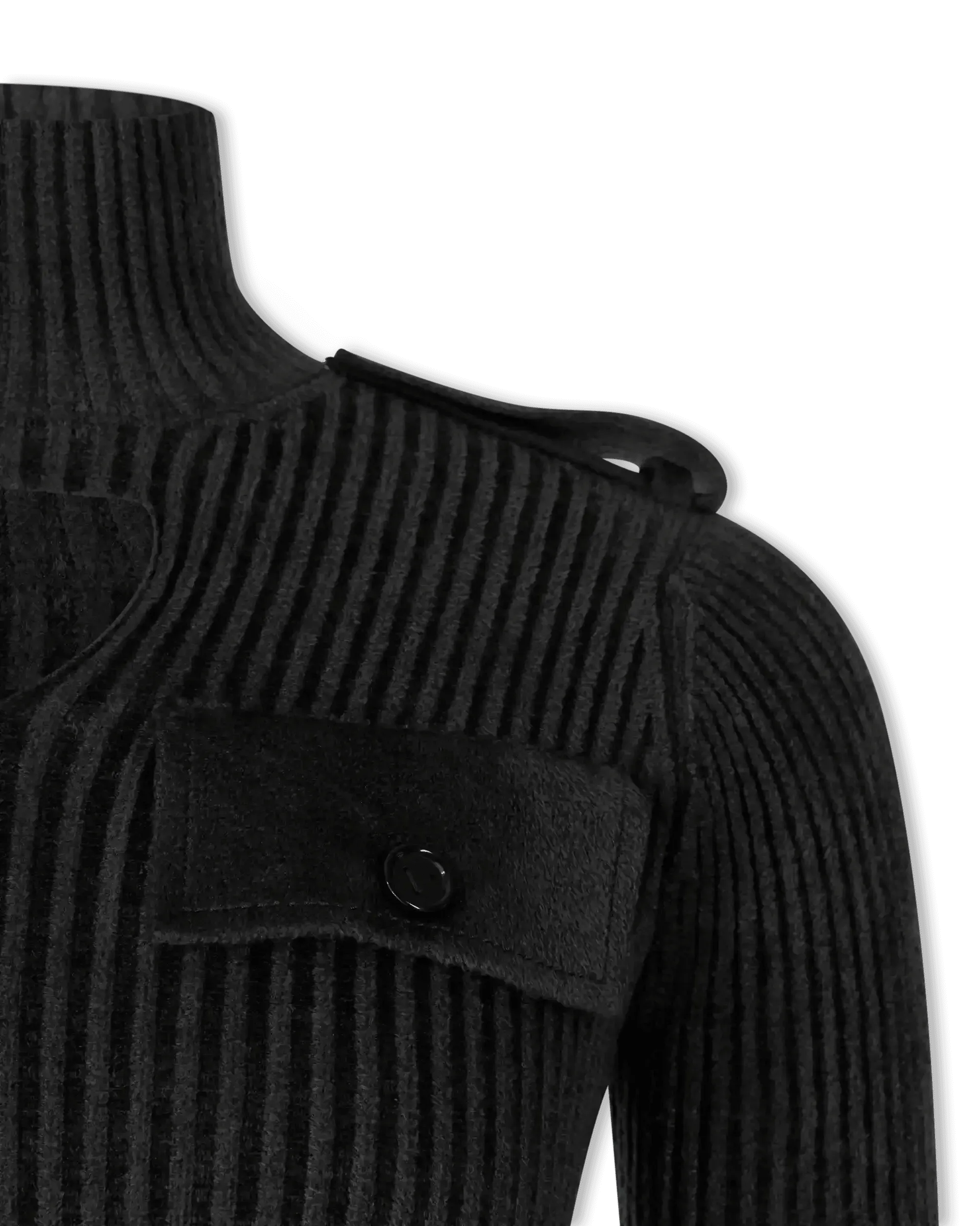 Lightweight Ribbed Turtleneck