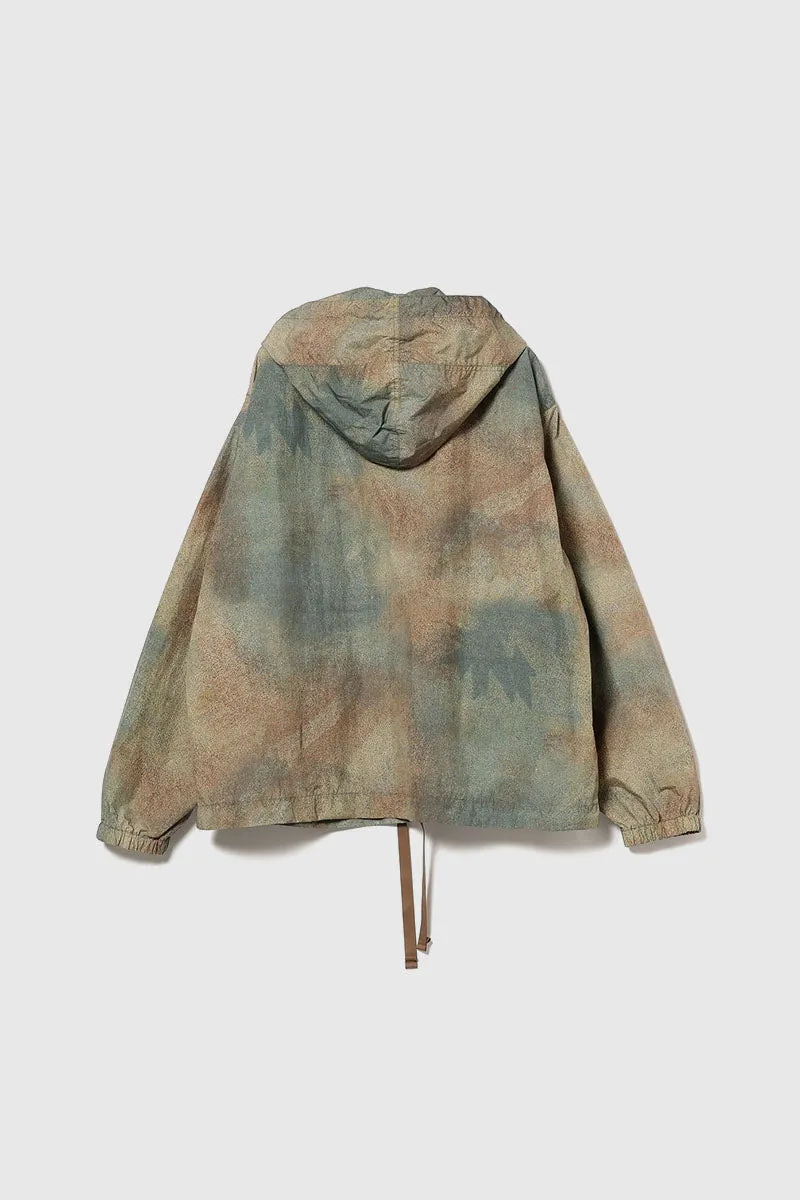 Mil Smock Nylon Camo Print - Beige