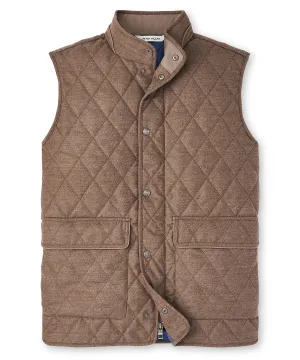 Peter Millar Essex Quilted Wool Travel Vest