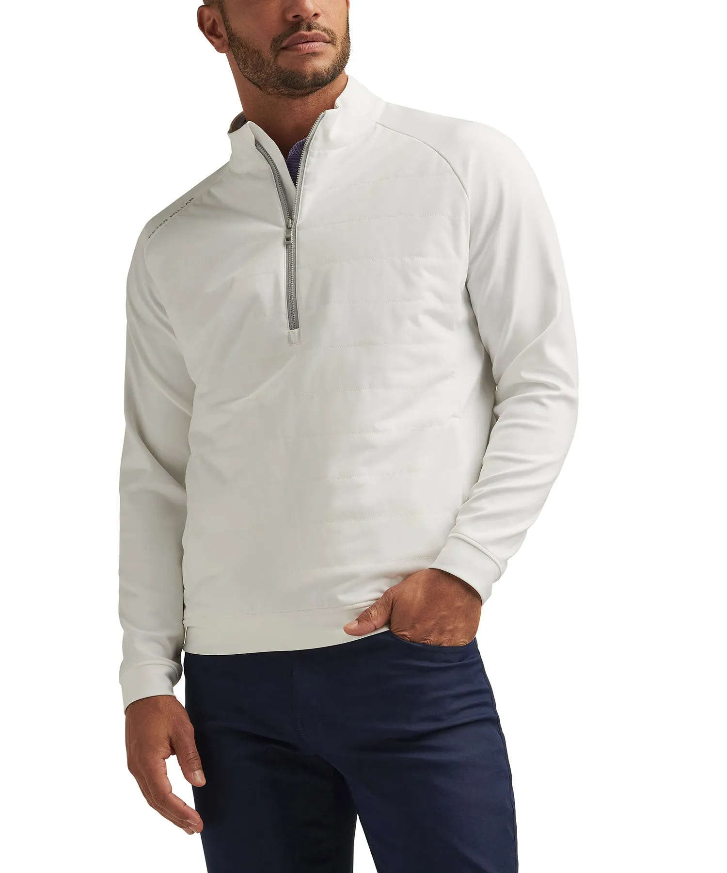 Peter Millar Weld Hybrid Half Zip Pullover