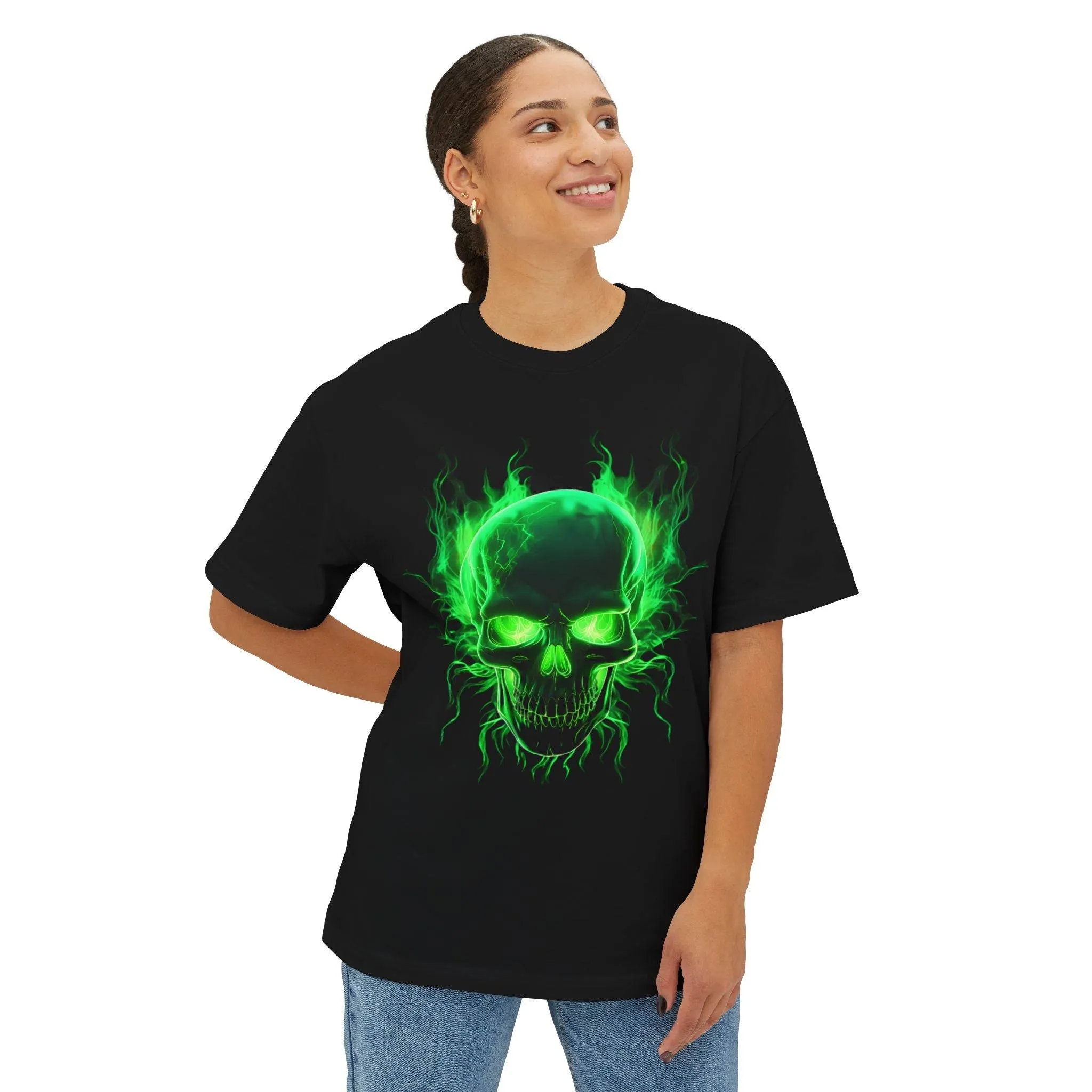 Radiant Skull Boxy Tee