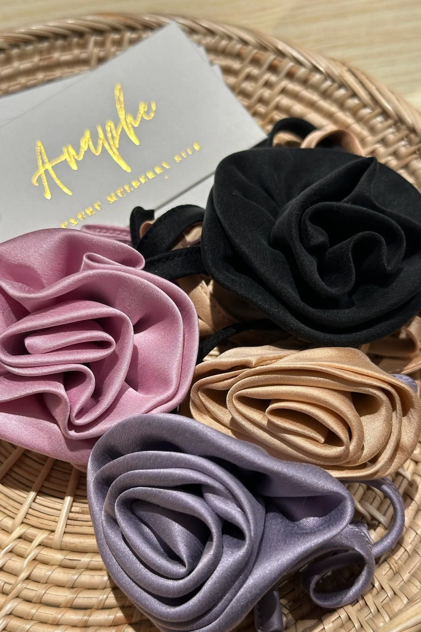 Silk Rose Accessory - Attach to your dress, wear as a necklace, bracelet, anklet or bag accessory