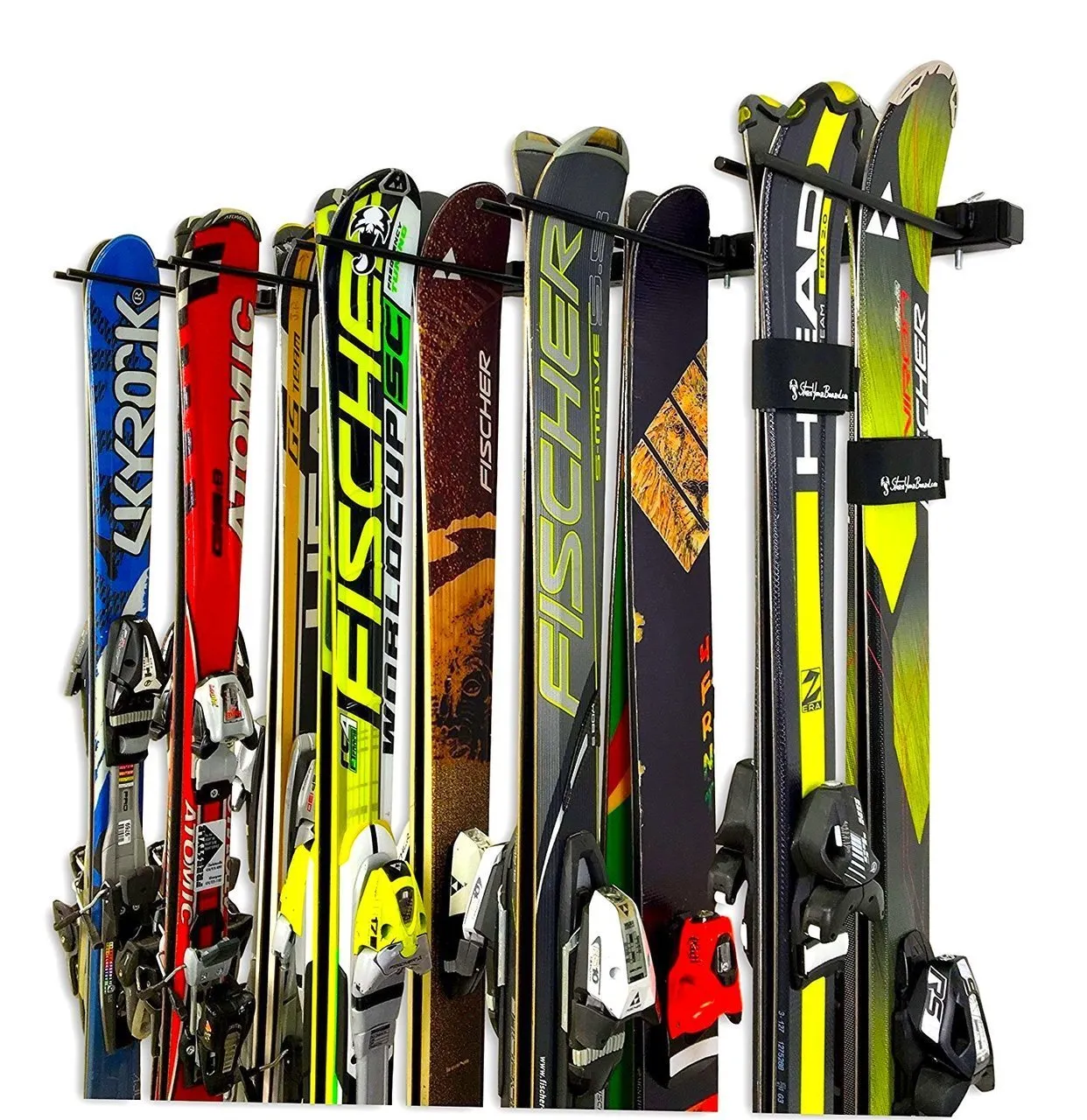 Ski Snowboard Rack - Vertical 10 pairs or 12 pairs