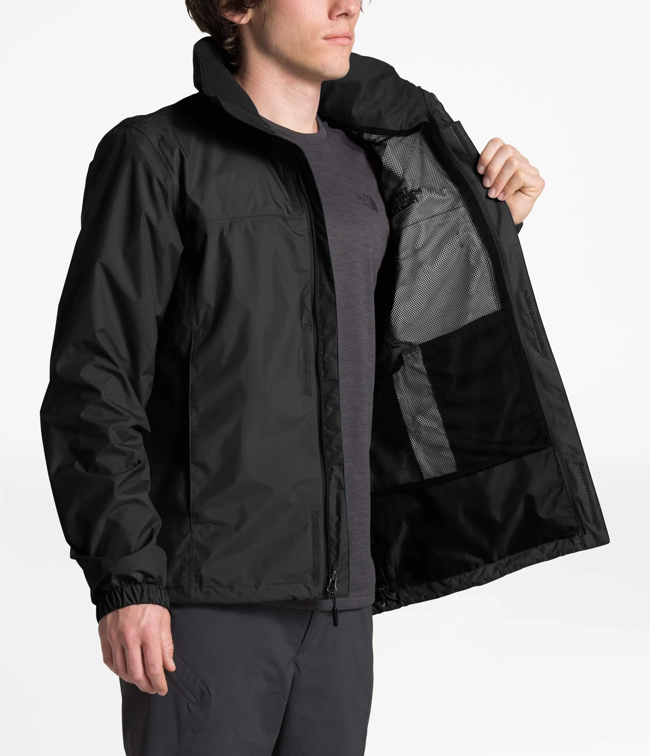 The North Face Men's Resolve Jacket, TNF Black/TNF Black, X-Large