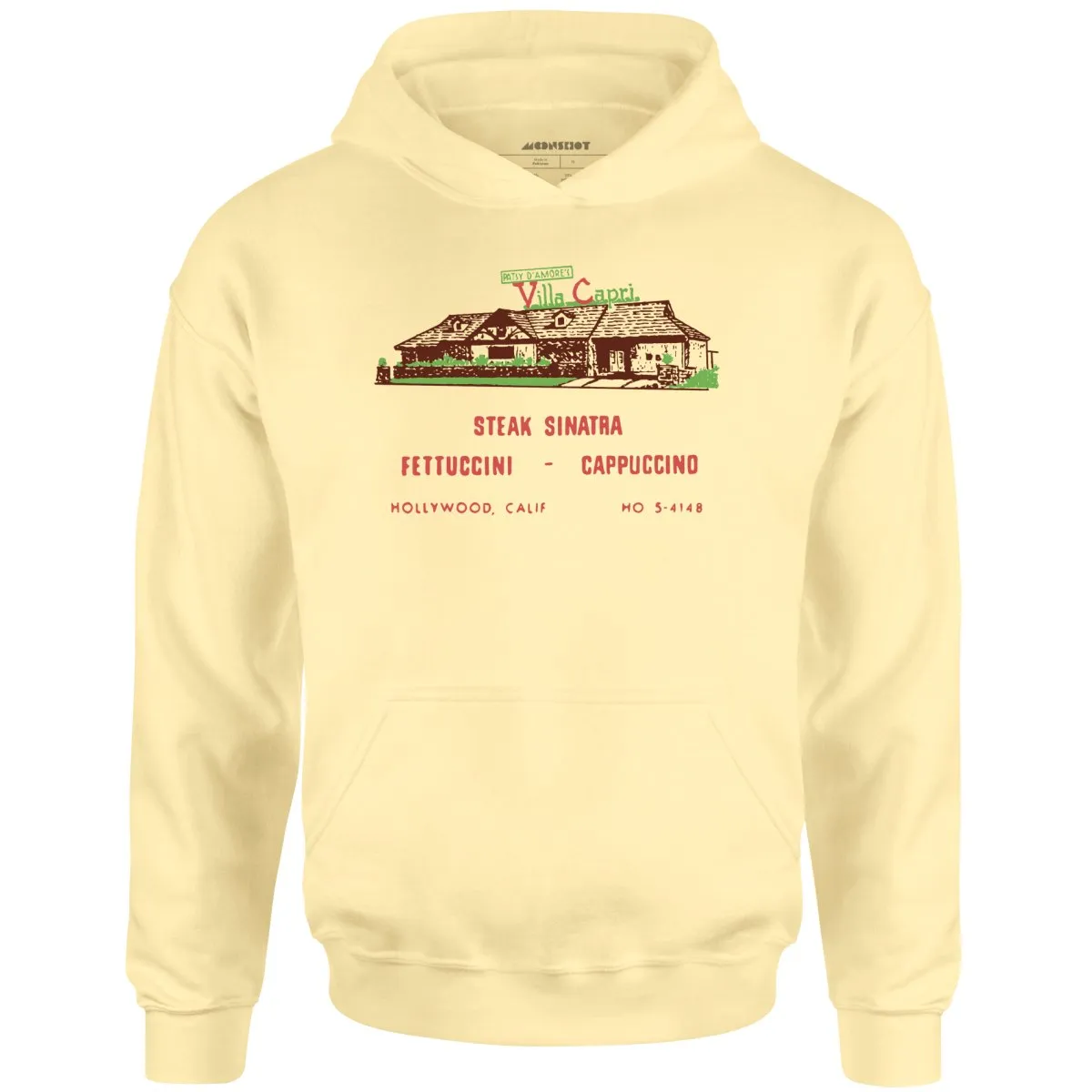 Villa Capri - Hollywood, CA - Vintage Restaurant - Unisex Hoodie