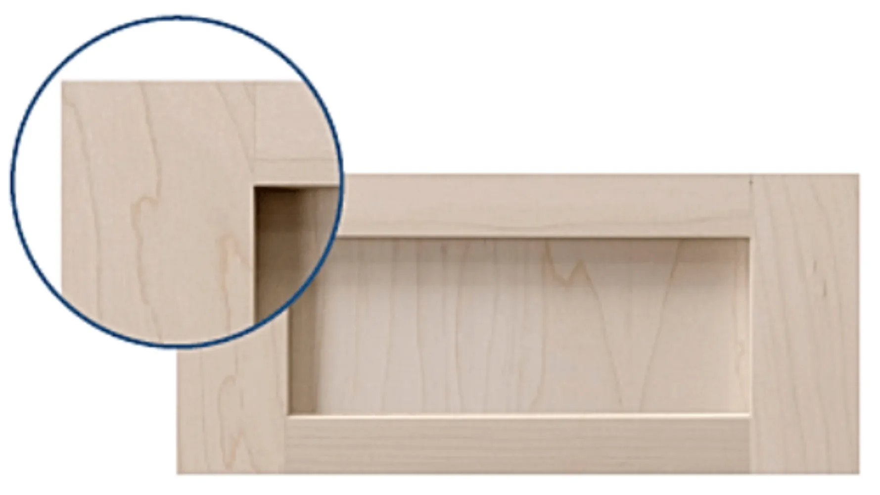 Wilmington Shaker Custom Cabinet Drawer Fronts