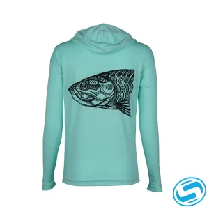 Youth Sodium Tarpon Mugshot Long Sleeve Performance Shirt